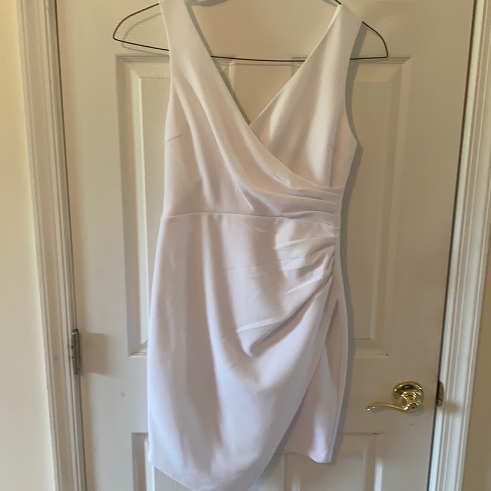 Bisou Bisou white sleeveless dress